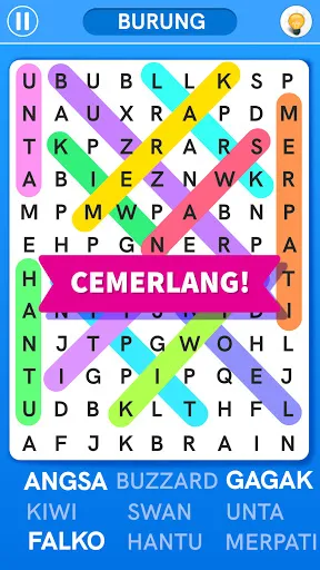 Cari perkataan: Word search | Permainan | XWorld