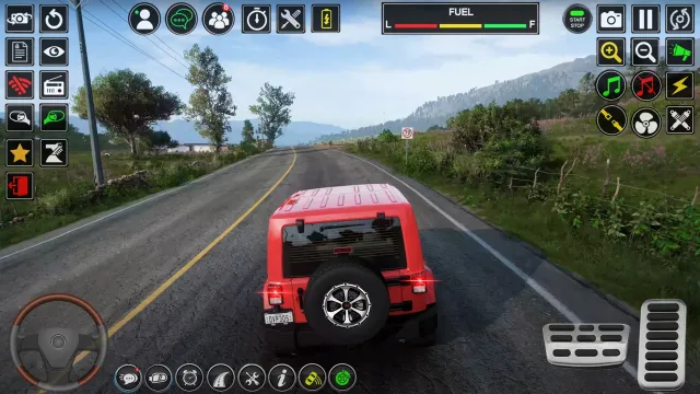 Simulator mobil jip offroad | Permainan | XWorld