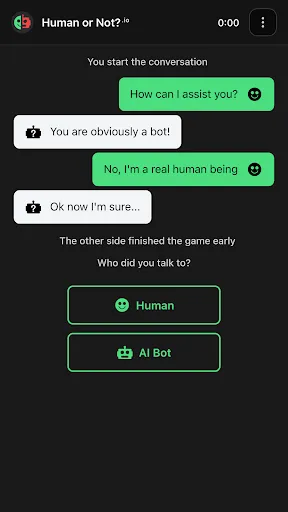 Human or Not? | Jogos | XWorld