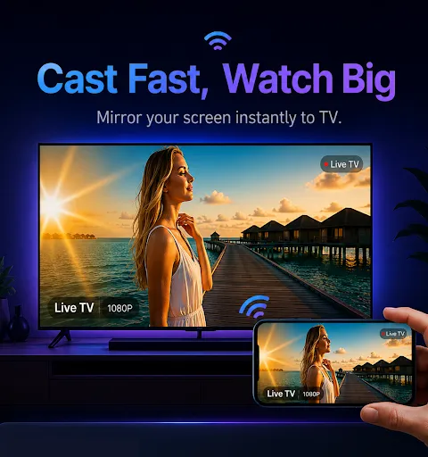 All Cast TV & Screen Mirroring | เกม | XWorld All Cast TV & Screen Mirroring | เกม | XWorld