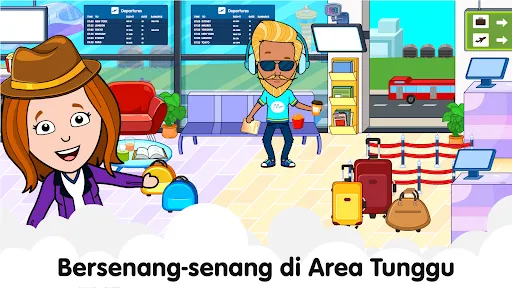 Bandara Tizi Town Game Pesawat | Permainan | XWorld