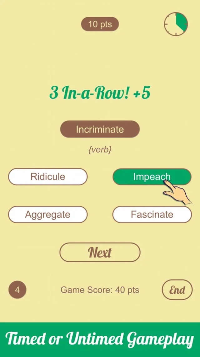 Synonyms Quiz | เกม | XWorld