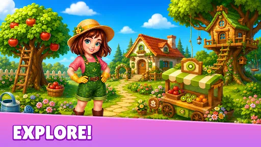 Merge 3 Garden - Farm Games | Permainan | XWorld Merge 3 Garden - Farm Games | Permainan | XWorld
