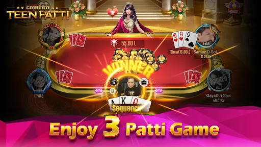 Teen Patti Comfun Card Online | 游戏 | XWorld