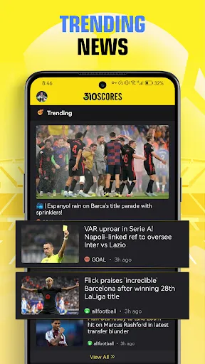 310Scores: Live Scores & News | Games | XWorld