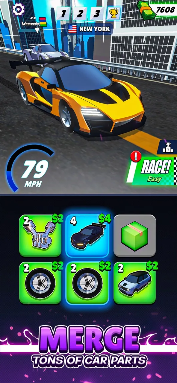 Super Car Merge | Jogos | XWorld