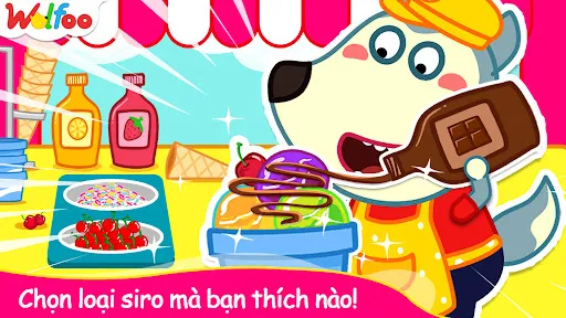 Xe Kem Của Wolfoo -Học Làm Kem | Games | XWorld Xe Kem Của Wolfoo -Học Làm Kem | Games | XWorld