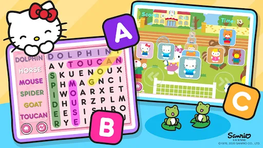 Hello Kitty. Educational Games | Permainan | XWorld