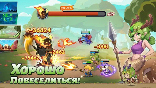 Mini Heroes: Magic Throne | Игры | XWorld