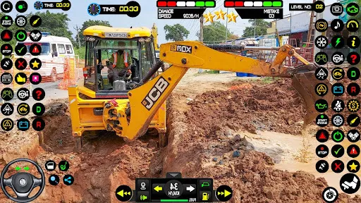 Real Snow Excavator - JCB | 游戏 | XWorld