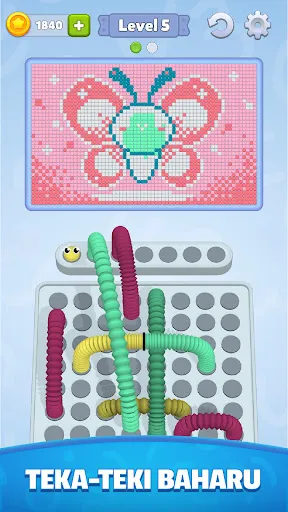 Wiggle Tangle – Thread Puzzle | Permainan | XWorld