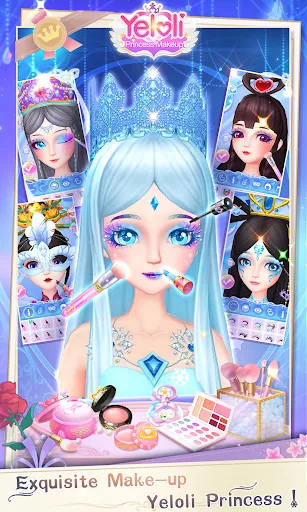 Yeloli Princess Makeup | juego | XWorld