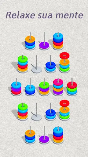 Puzzle Game: Color Hoop Sort | Jogos | XWorld