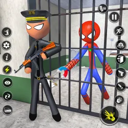 XWorld | Spider Stick Hero Prison Break