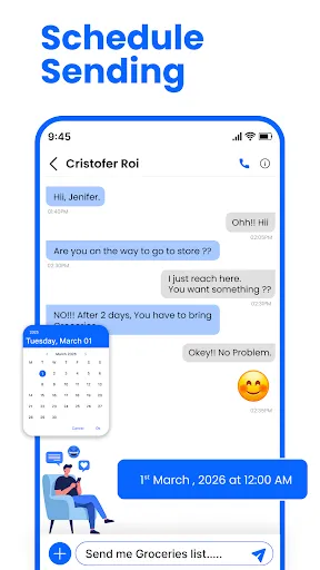 Messenger: SMS Home Launcher | 游戏 | XWorld