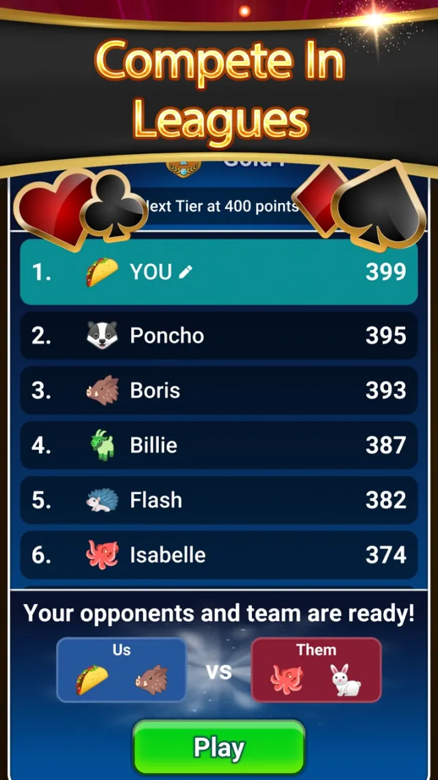 Spades Classic Card Game | 游戏 | XWorld