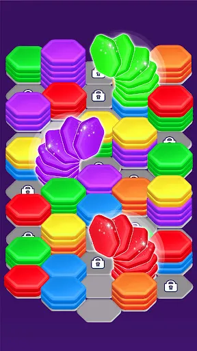 Hexa Sorting Puzzle | Permainan | XWorld