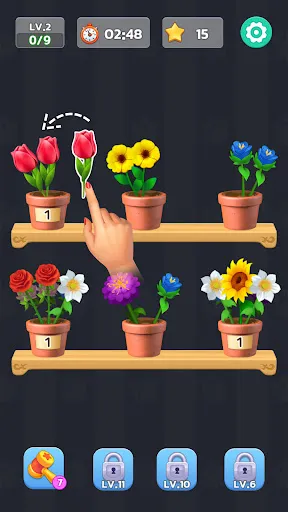 Blossom Sort® - Flores Match | Jogos | XWorld