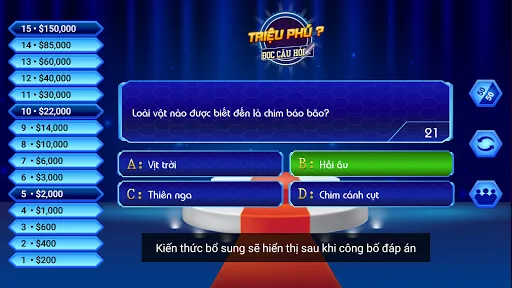 Đi Tìm Triệu Phú - Đọc Câu Hỏi | Games | XWorld