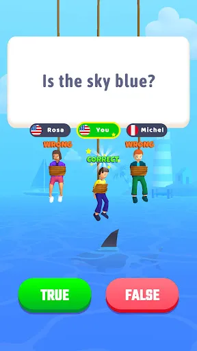 True or False: Shark game | 游戏 | XWorld