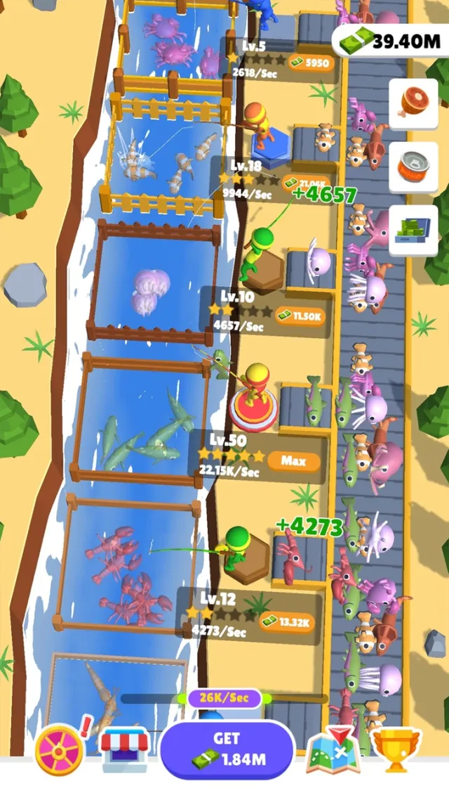 Funny Fishery Tycoon Idle | Permainan | XWorld