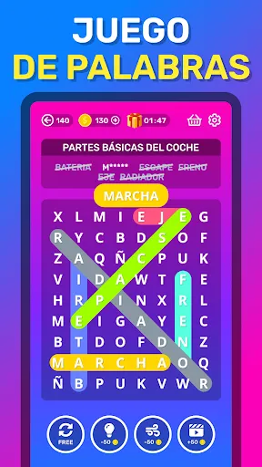 Sopa de Letras en Español | juego | XWorld