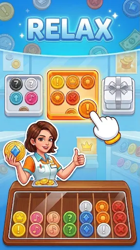 Coin Sort Jam | Permainan | XWorld Coin Sort Jam | Permainan | XWorld