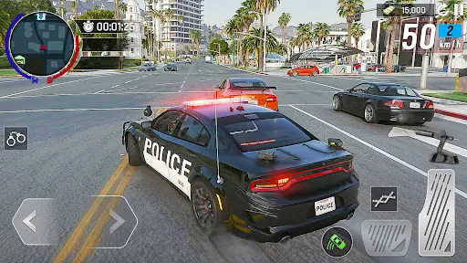 US Police Car Chase Driving 3D | เกม | XWorld