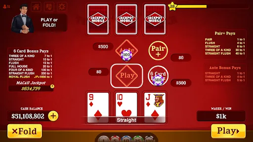Triple Card Poker - Three Card | 游戏 | XWorld