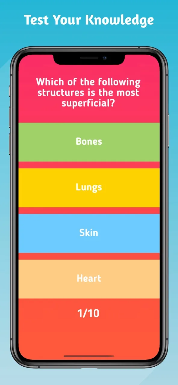 Anatomy and Physiology Quiz. | Games | XWorld