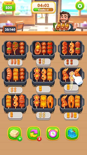 Food Sorting: Memasak & Match | Permainan | XWorld