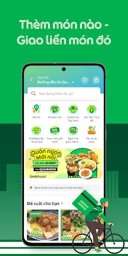 Grab: gọi xe, đồ ăn, giao hàng | juego | XWorld