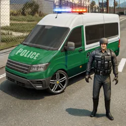 XWorld | Permainan Memandu Van Polis XWorld | Permainan Memandu Van Polis