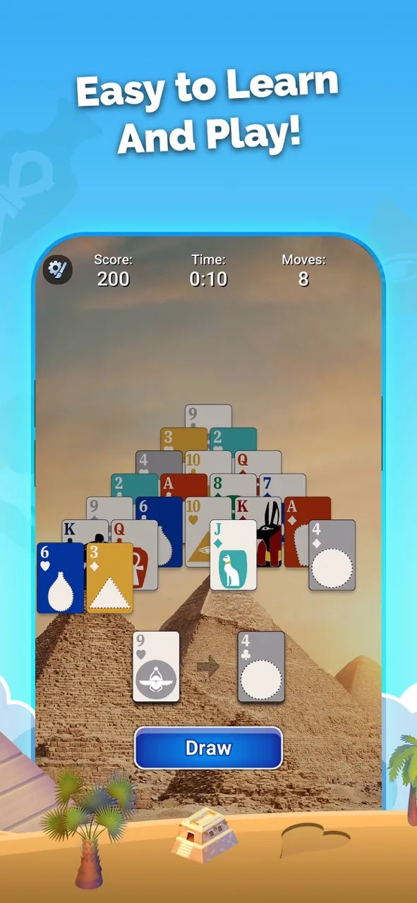 Pyramid Solitaire - Card Games | 游戏 | XWorld