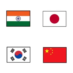 XWorld | Guess Asian Countries By Flag