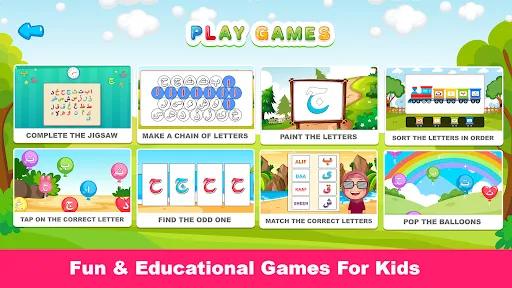 Learn Arabic Alphabet: Games | Games | XWorld