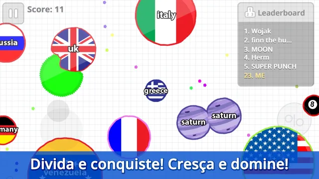 Agar.io | Jogos | XWorld