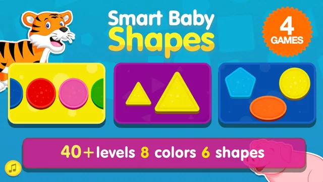 Smart Baby Shapes: Learning games for toddler kids | Permainan | XWorld