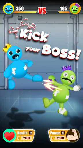 Kick The Rainbow Monster | Игры | XWorld