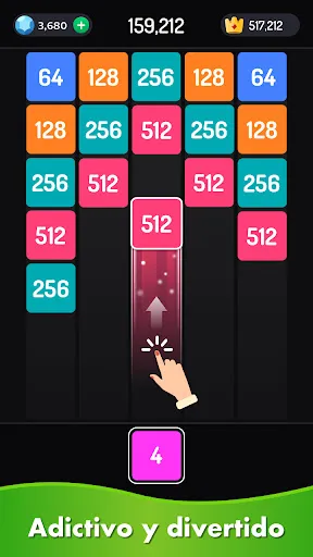 2048 Fusionar Bloques Juego | juego | XWorld