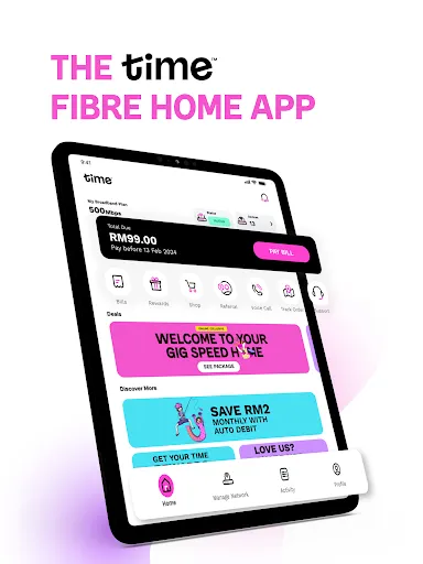 Time Fibre Home | Permainan | XWorld