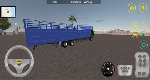 Long Chassis Truck Driving Sim | Permainan | XWorld