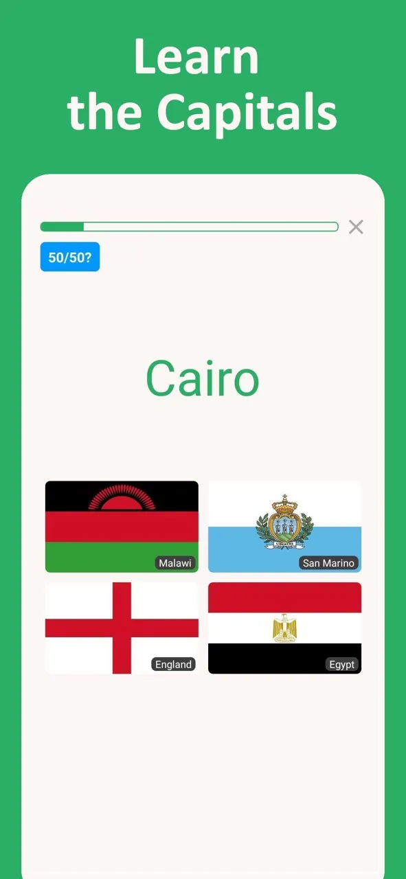 Flags & Capitals of the World | juego | XWorld