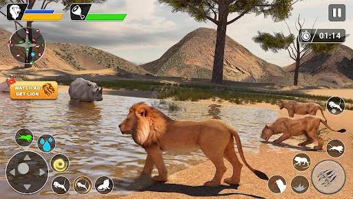 Lion Games Animal Simulator 3D | Games | XWorld