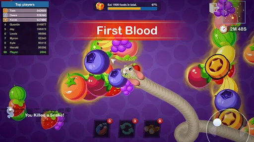 Worms Merge: idle&io zone game | Games | XWorld