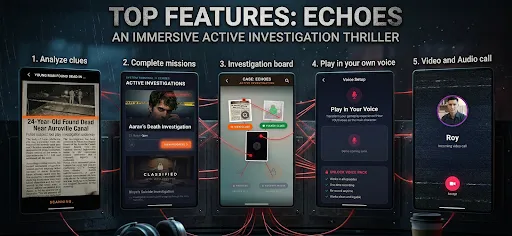 Echoes - Interactive Thriller | Jogos | XWorld Echoes - Interactive Thriller | Jogos | XWorld