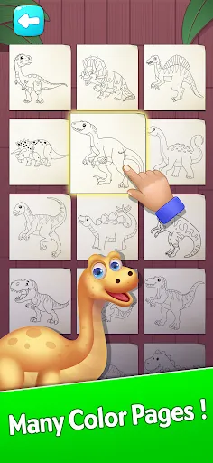 Livro de Desenho de Dino | Jogos | XWorld