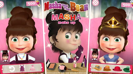 Masha and the Bear: Salon Game | Games | XWorld