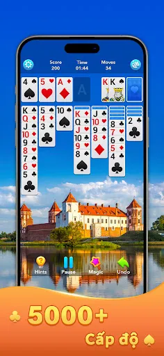 Game đánh bài (Solitaire) | Games | XWorld