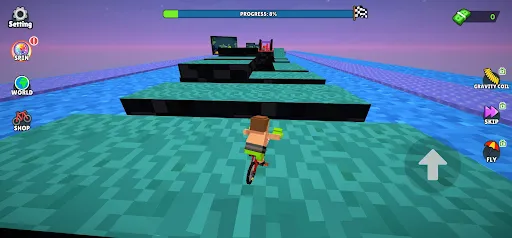 Blocky Bike Master | juego | XWorld